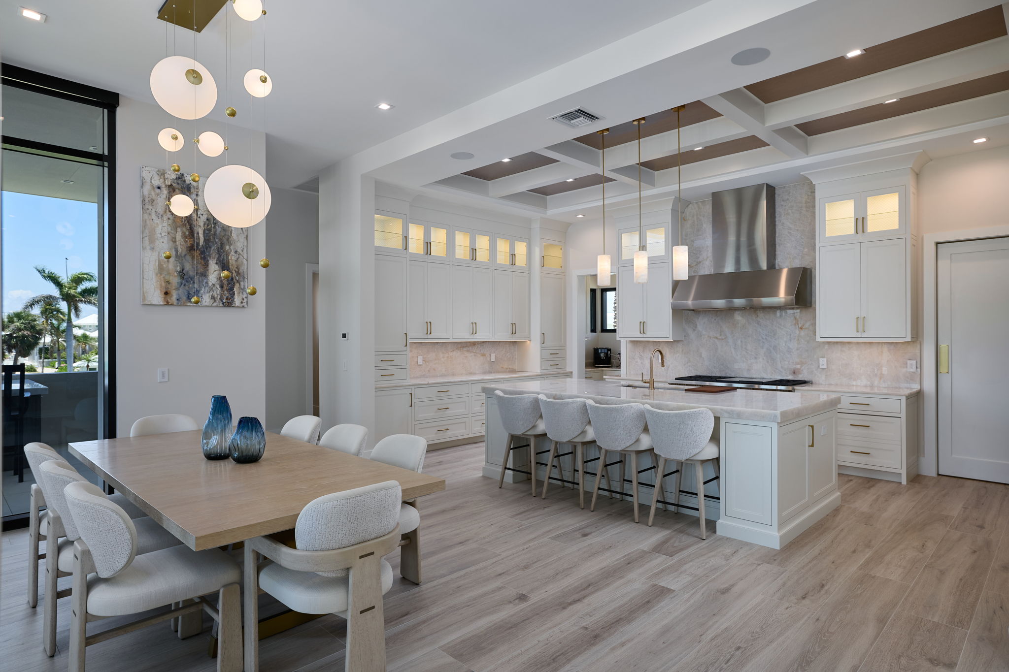 Bright ES Homes kitchen and dining interior